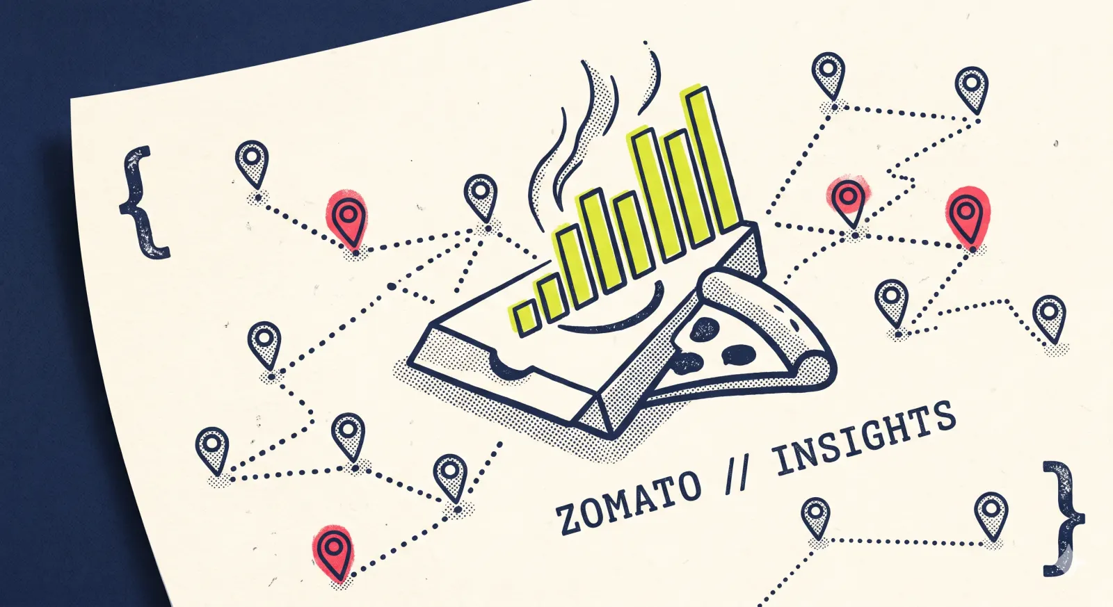 Food delivery data analysis project by Tanishq Bhosale